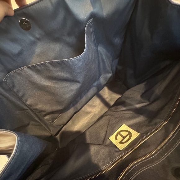 Telfar Large Cobalt Blue Shopping Bag with the duster - Picture 2 of 10